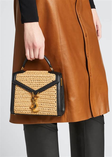 raffia bag ysl|ysl cassandra raffia bag.